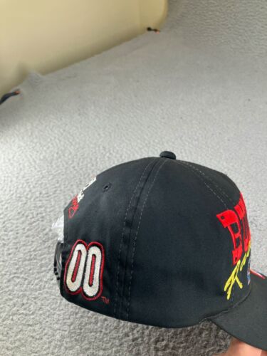 Vintage Buckshot Jones Racing Cap All Over Logo Mütze Spell Out Nascar #00 Snap Back - Bild 10 von 20