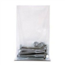 2000 - 2x9" 4 Mil Heavy-Duty Flat Poly Bag Clear - Meets FDA and USDA specs