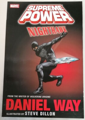 GRAPHIC NOVEL - *2nd Ed / 1st Print TPB* Marvel Supreme Power Nighthawk Way 