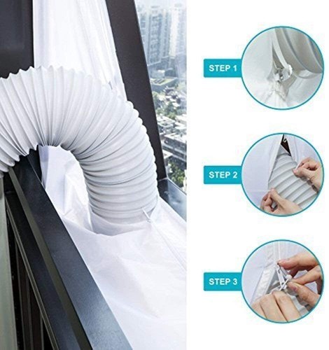 Schlauchadapter Abluftschlauch Adapter Fensterabdichtung für Mobile Klimaanlagen - Bild 11 von 24