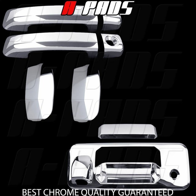 Chrome Cover Fit Toyota TUNDRA DOUBLE CAB 2014-17 4 Door Handle