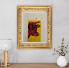 Andy Warhol, Original  Hand-signed Print + COA & Appraisal of $3,500.