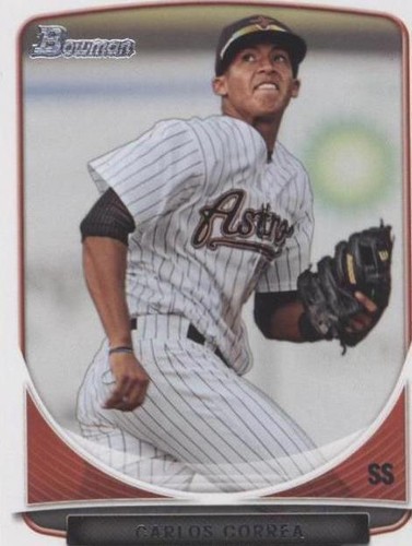 2013 Bowman Chrome Carlos Correa Auto Rookie Card Autograph RC PSA