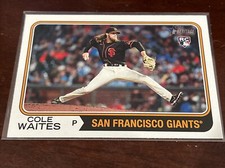 2023 Topps Heritage - #258 Cole Waites (RC)