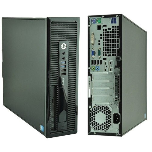 HP Desktop PC 8GB 500GB HDD 19" LCD Monitor WiFi Windows 10 Warranty DVD/RW - Picture 4 of 12