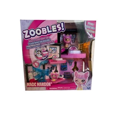 Zoobles Traumhaus Zimmer Figur Rutsche Zubehör Magic Mansion Spin Master NEU OVP