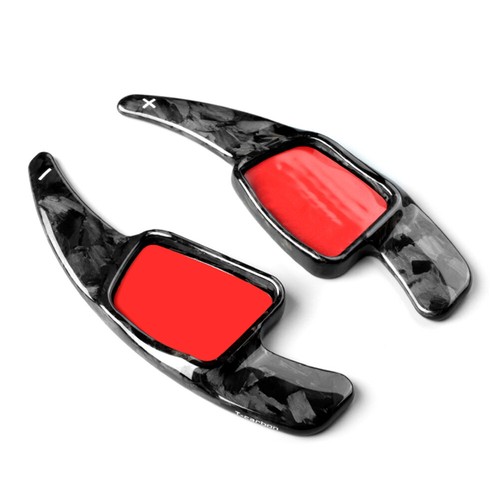 Steering Wheel Paddle Shifter Extension Fit Audi A3 A4 A5 S3 S4 Q2 Q5 Q7 TT TTS - Picture 7 of 12