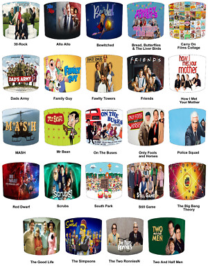 Klassische Komödie Sitcoms Lampenschirme Sitcoms Wandbilder Sitcoms Poster & Tapeten.