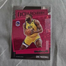 2020-2021 Panini Status Basketball Eric Paschall New Beginnings Red Card #27