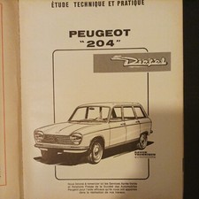Revue technique Peugeot 204