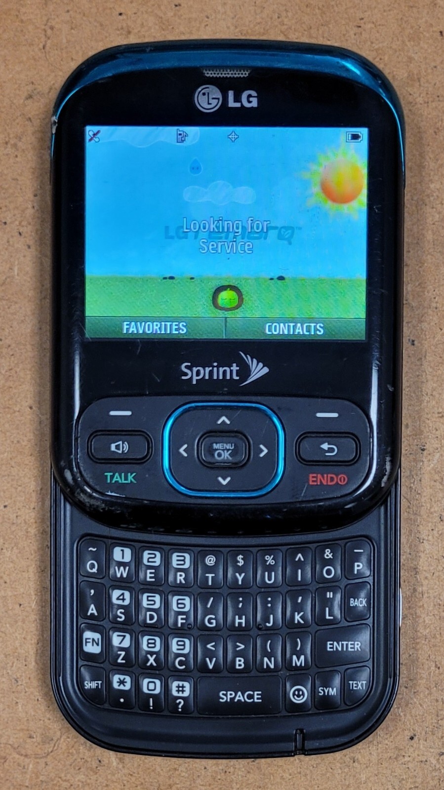 LG Remarq LN240 Slider Cell Phone | Android | Blue and Black | Sprint ...