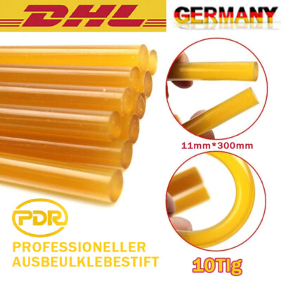 10Tlg Hot Melt Adhesive Klebestift für DIY Kunst Handwerk Auto Delle Reparatur 