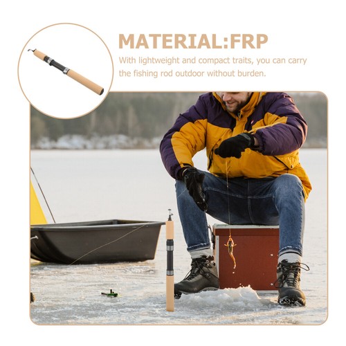 Portable Fishing Rod Convenient Angling Pole Ice Fishing Pole Lightweight - Picture 2 of 12