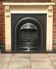 Pine fire surround with a 45mm chunky top. Made to measure at an extra cost.