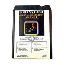Johnny Cash Original Golden Hits Vol. 1 8-Track Tape 8074-100 Sun Rec. Untested