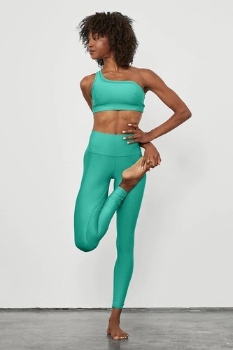 ALO Yoga 7/8 High-Waist Airlift Legging - Ocean Teal - XXS - Picture 3 of 7