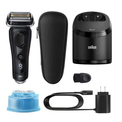 BRAUN - ブラウン シリーズ9 with Clean&amp;Charge System Free Shipping! Braun Men's Series 9 PRO+ Electric Shaver