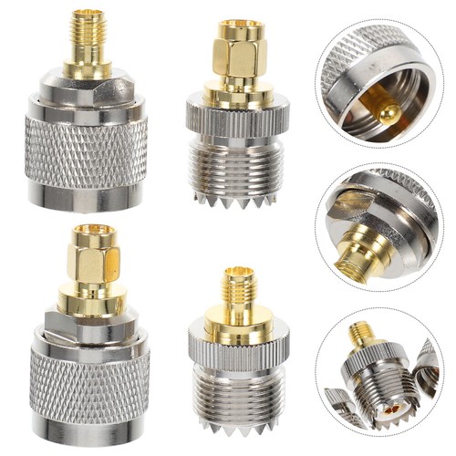 4pcs Assorted Connector Connector SMA To UHF Converter - Zdjęcie 4 z 12