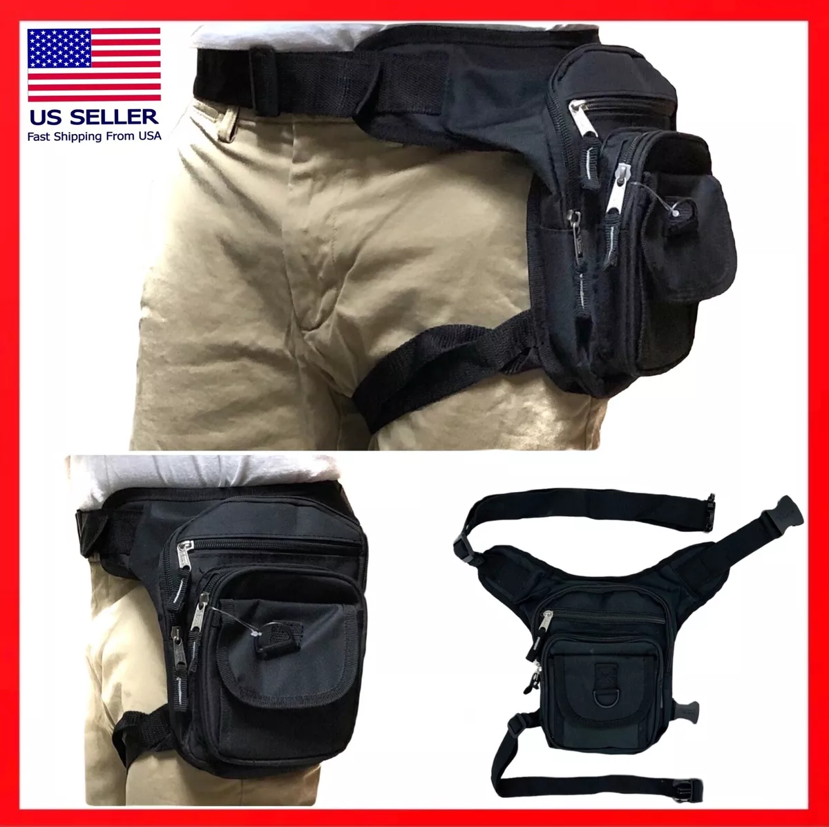 Hip holster deals bag