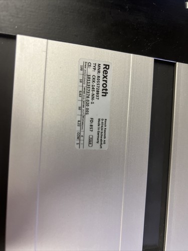 Bosch Rexroth R055728937 Attuatore lineare a scorrimento di precisione a cinghia - Foto 2 di 3