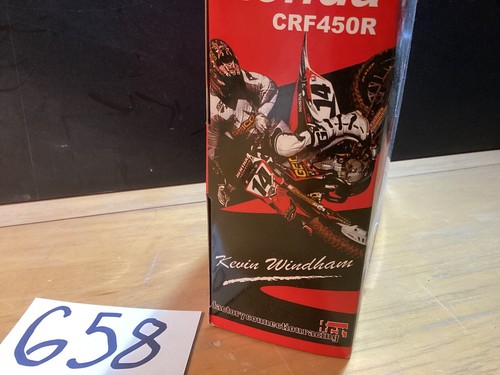 Kevin Windham Honda CRF450R Diecast Dirt Bike Motocross Motorcycle RARE Model - Picture 5 of 9