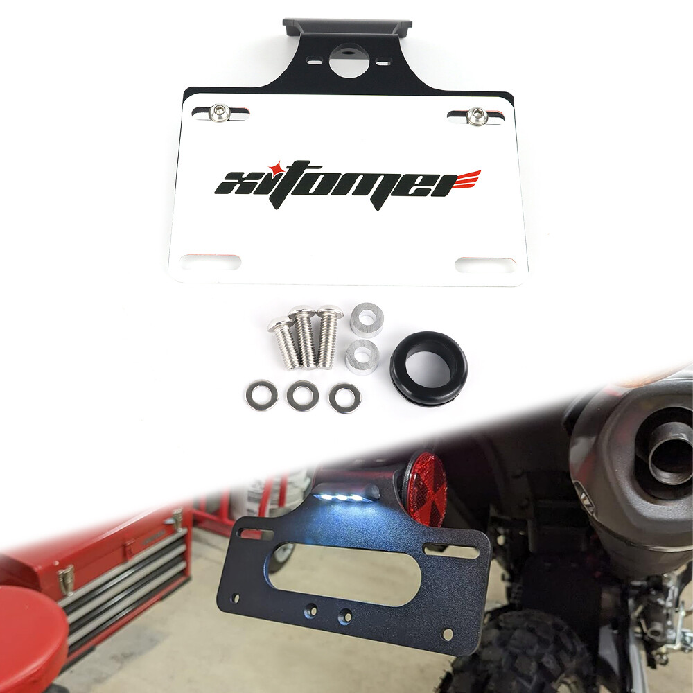Rear License Plate Holder Bracket Kit Fit For 2021-2025 Honda