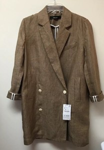 zara linen jacket womens