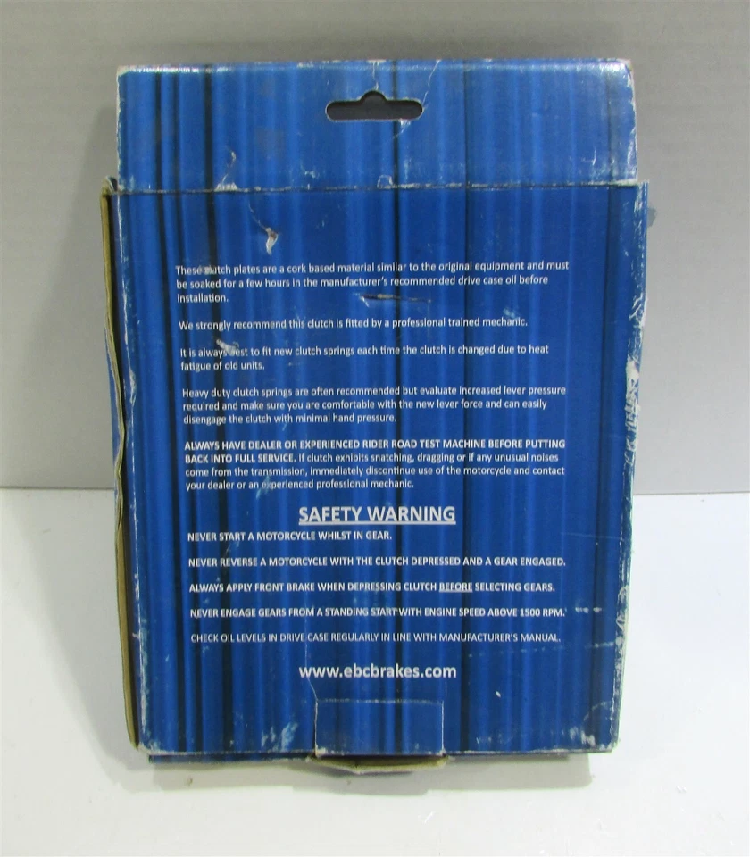 Fibras/fricciones de embrague EBC CCK3408 para Suzuki RF600R 1994-1996 Foto 2 de 4