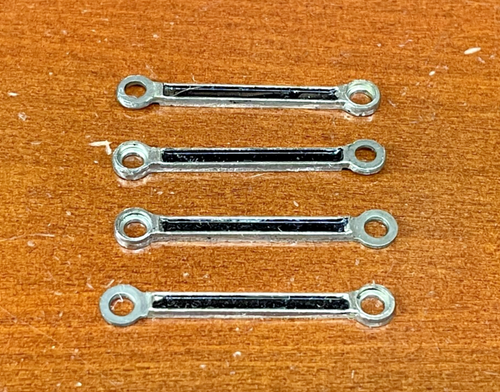 SIDE RODS & SHOULDER SCREWS - Brass 4-6-4 HUDSON Steam Locomotive TENSHODO JAPAN - Picture 3 of 5