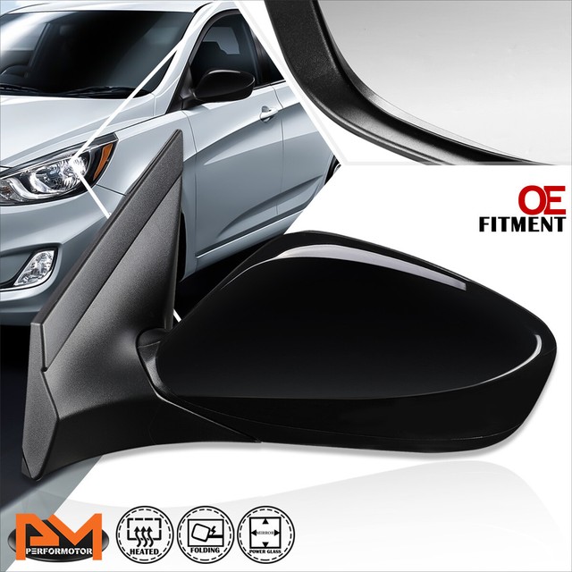 For 1217 Hyundai Accent OE Style Powered+Heated Side Rear View Mirror