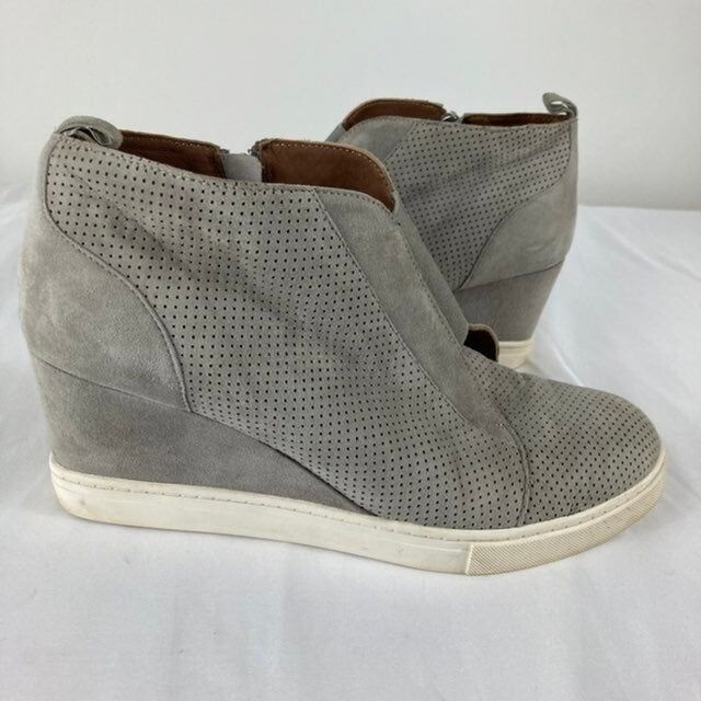 Womens Linea Paolo Felicia Wedge Shoe Sneaker Booties