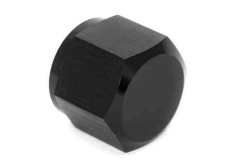 Verschlusskappe Dash 4 / -4 AN / JIC 4 Schwarz eloxiert - Picture 2 of 2