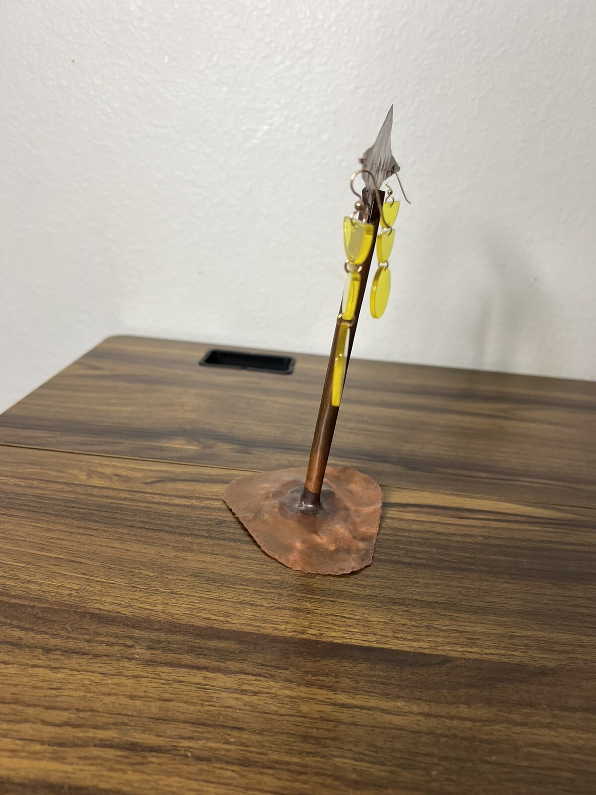 Modern Plastic Statement Earrings Translucent Jel… - image 2