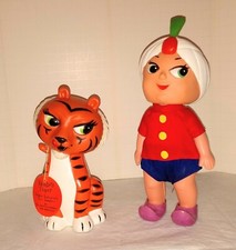 Sambo's Dakin Ad Figures Tiger and Genie complete very clean high grade 1960's