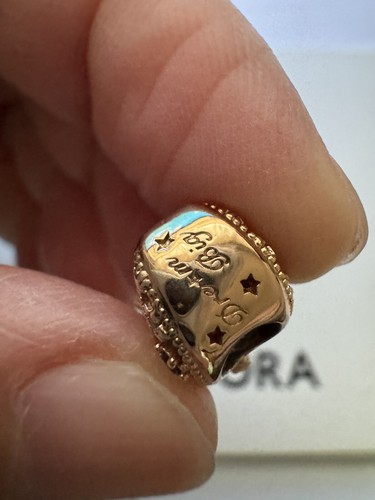 Brand new Authentic Pandora Rose Gold Star And Crescent Moon Charm 789643C01 - Picture 6 of 10