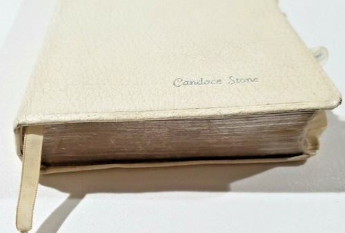 Holy Bible KJV White Letter Reference Concordance Genuine Leather Nelson - Picture 2 of 9