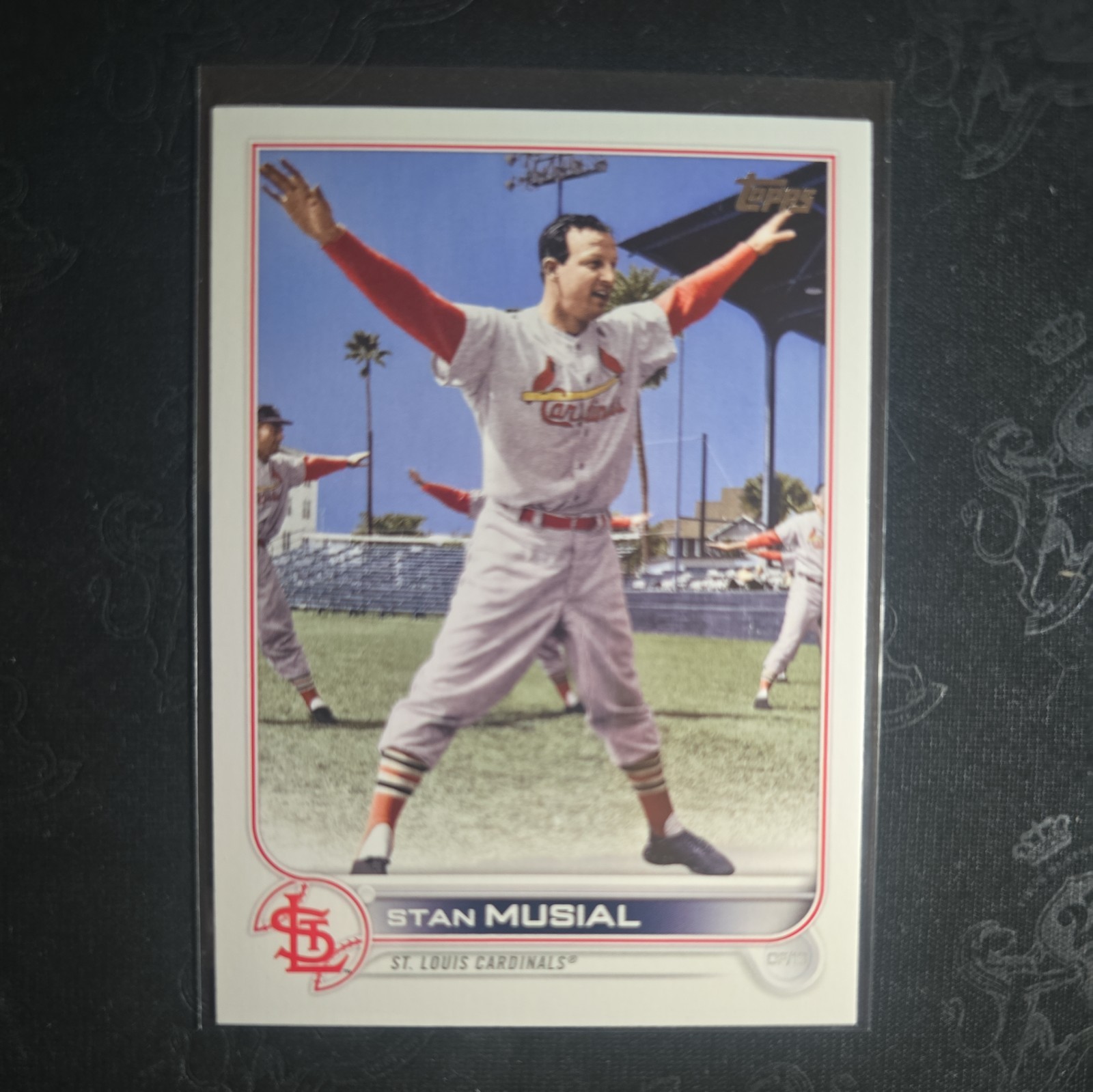 2022 Topps Update Stan Musial #US6 SP Short Print Photo Variation Cardinals