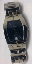 Guess Steel Men's Tonneau Dress Watch - Model G85495G