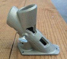 Flag Pole Holder 1.25 " Two-Position Cast Aluminum Mounting Bracket Made In USA