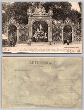 Place Stanislas Fountain Grilles Nancy France Postcard