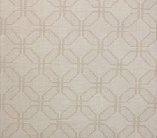 BALLARD DESIGN RINGWALD NATURAL InsideOut GEO FURNITURE FABRIC 1.75 YARD 56"W