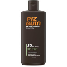 Image of Piz Buin Moisturising Sun Lotion 200ml SPF15 SPF30 SPF50 Smoothening Hydrating