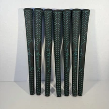 7  Golf Pride Victory "Grip Rite Swing Rite" Green/Black Club Grips