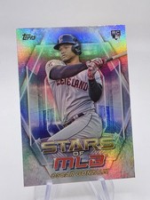 2023 MLB Stars of the MLB Oscar Gonzalez RC #SMLB-43 Cleveland Guardians AA18