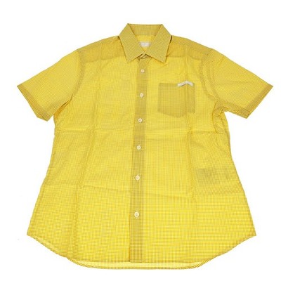 Prada Blouse Shirt Top Yellow ACU1 2015 3939 #38 XX05339