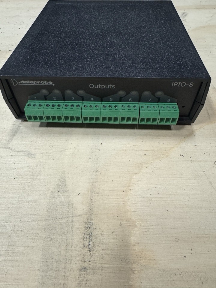 DataProbe Network I/O Controller iPIO-8, 8 Port Relay Switcher (IoT ...