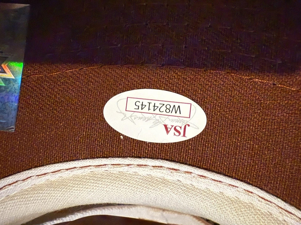 Super Bowl xxx 30 Hat Signed Jay Novacek Autograph Cap Cowboys SB XXX Champ JSA - Image 4 of 4