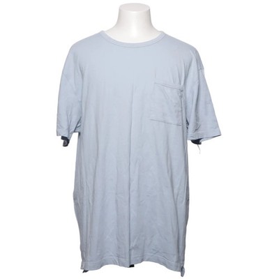 House Brand, T-shirt, Größe: XXL, Blau, Baumwolle, Einfarbig, Herren #Haq
