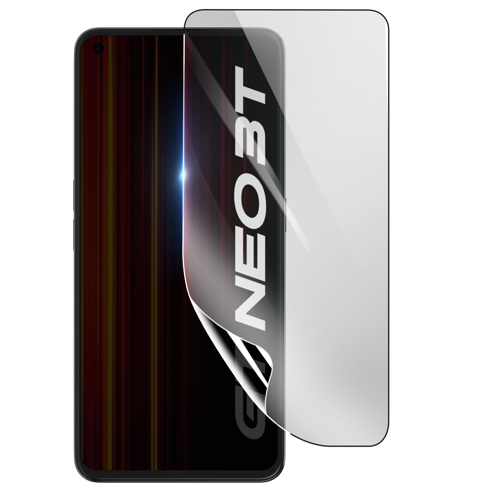 Film écran hydrogel 3mk antichoc pour Realme GT Neo 3T idéal pour le sport et le quotidien