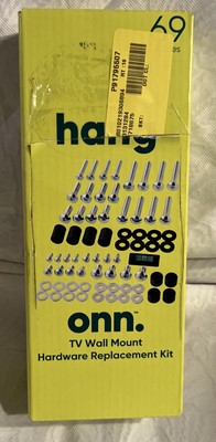 Hang Onn. TV Wall Mount 69 pcs Hardware Replacement Kit